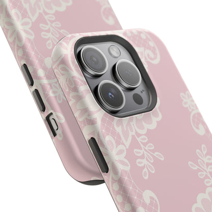 Pink Lace x Rylee Phone Case