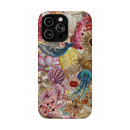 Floral Sea Collage Phone Case