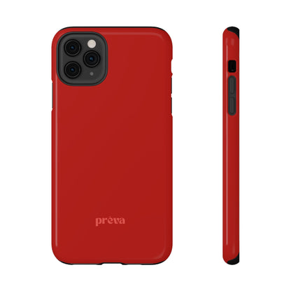 Bright Red Phone Case