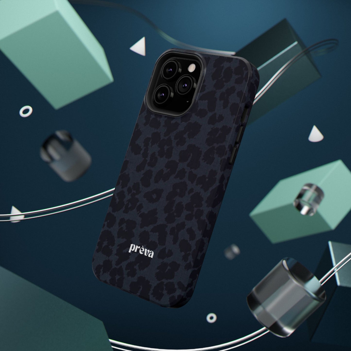 Black Leopard Phone Case