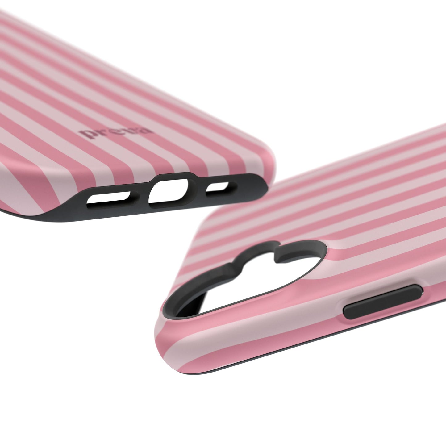 Pink Striped Phone Case