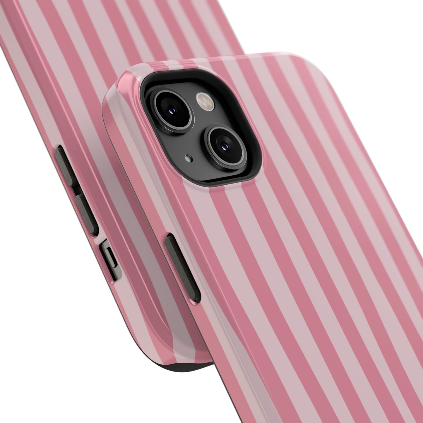 Pink Striped Phone Case
