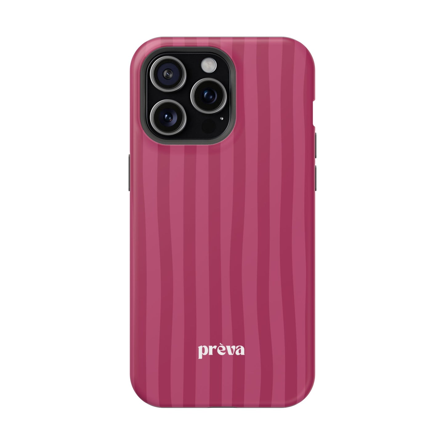 Magenta Stripes Phone Case