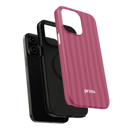 Magenta Stripes Phone Case