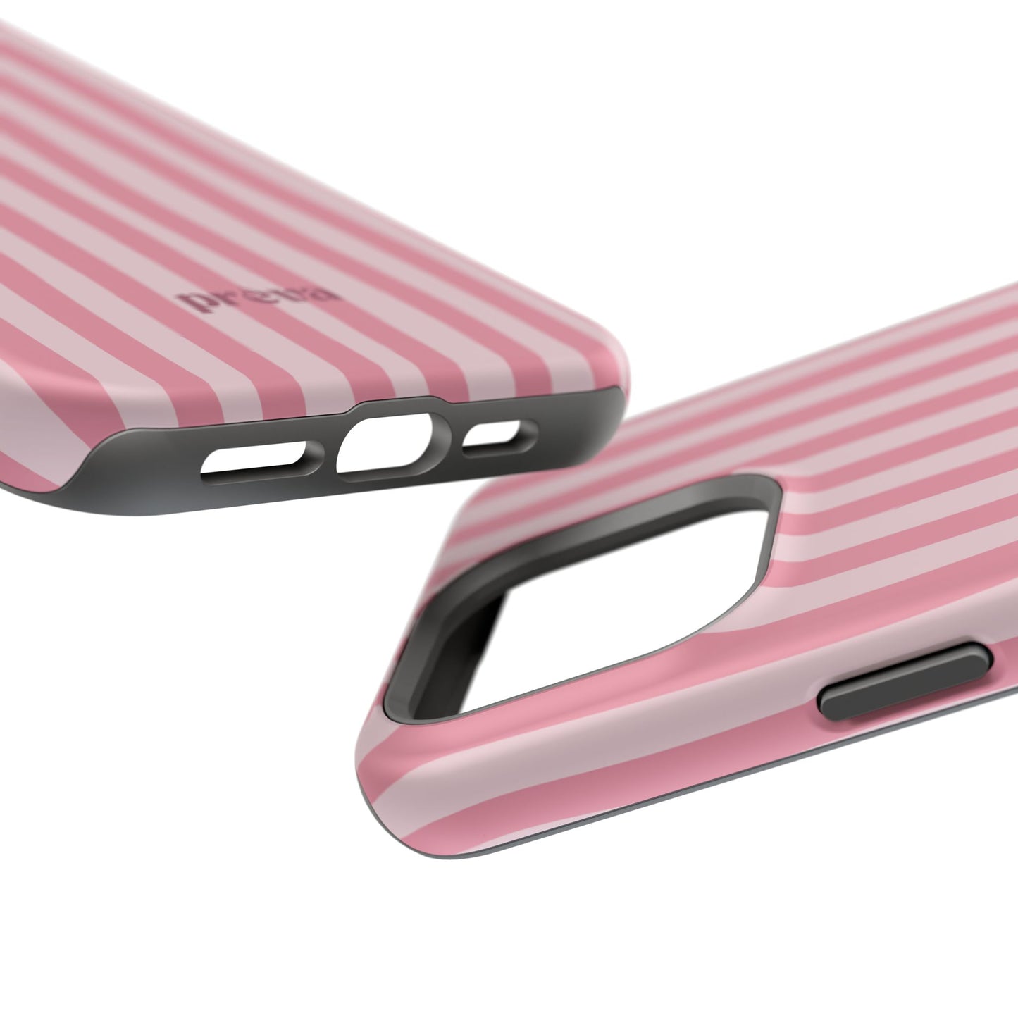 Pink Striped Phone Case