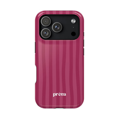 Magenta Stripes Phone Case