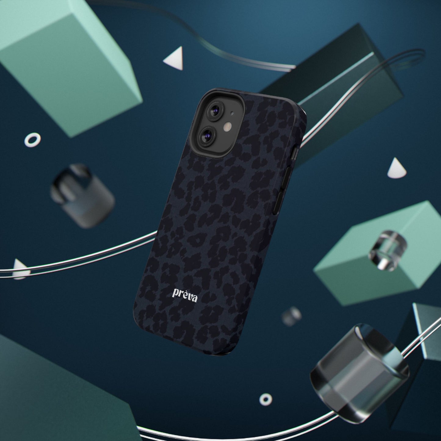 Black Leopard Phone Case