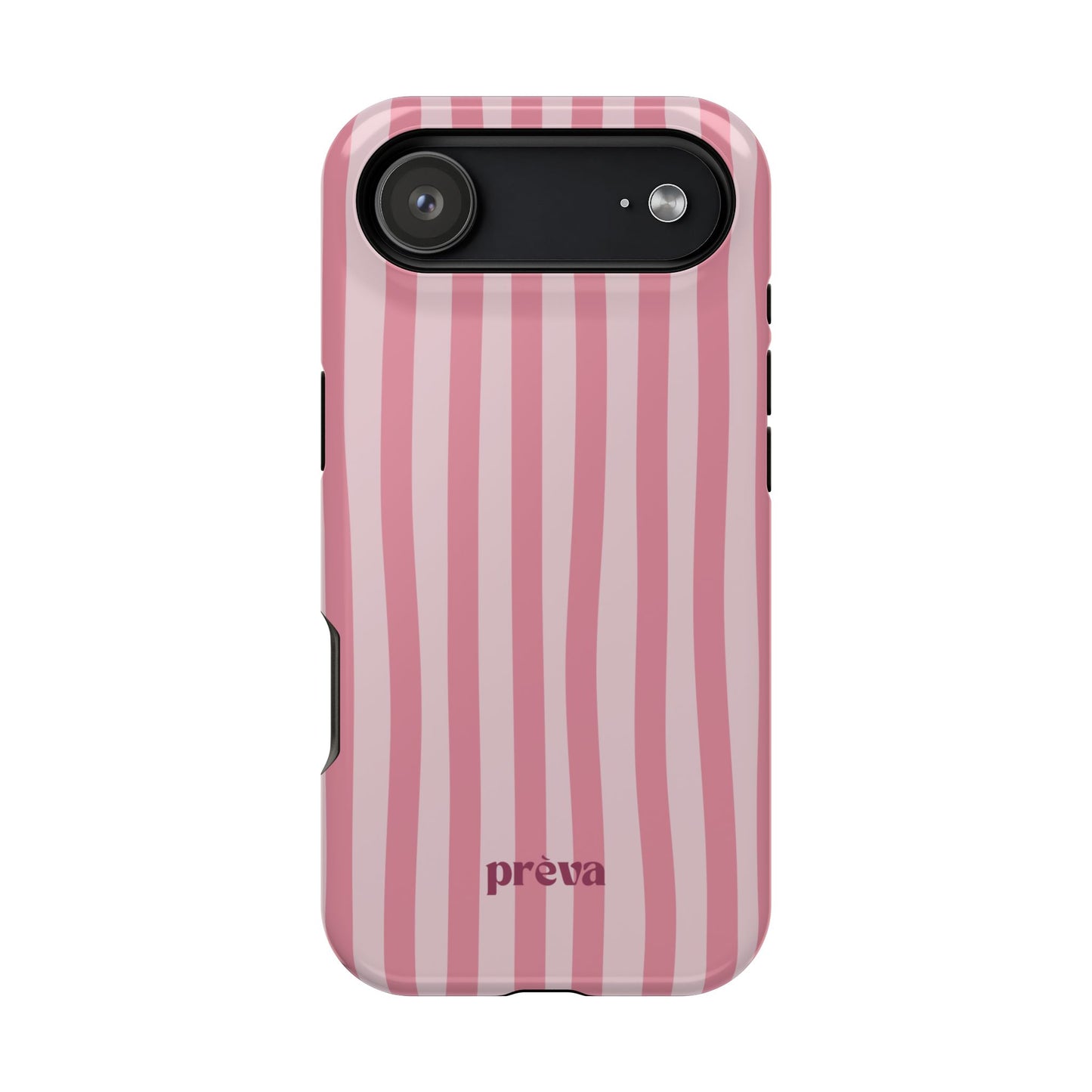 Pink Striped Phone Case
