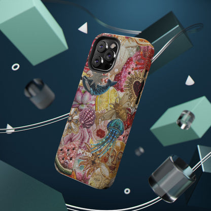 Floral Sea Collage Phone Case