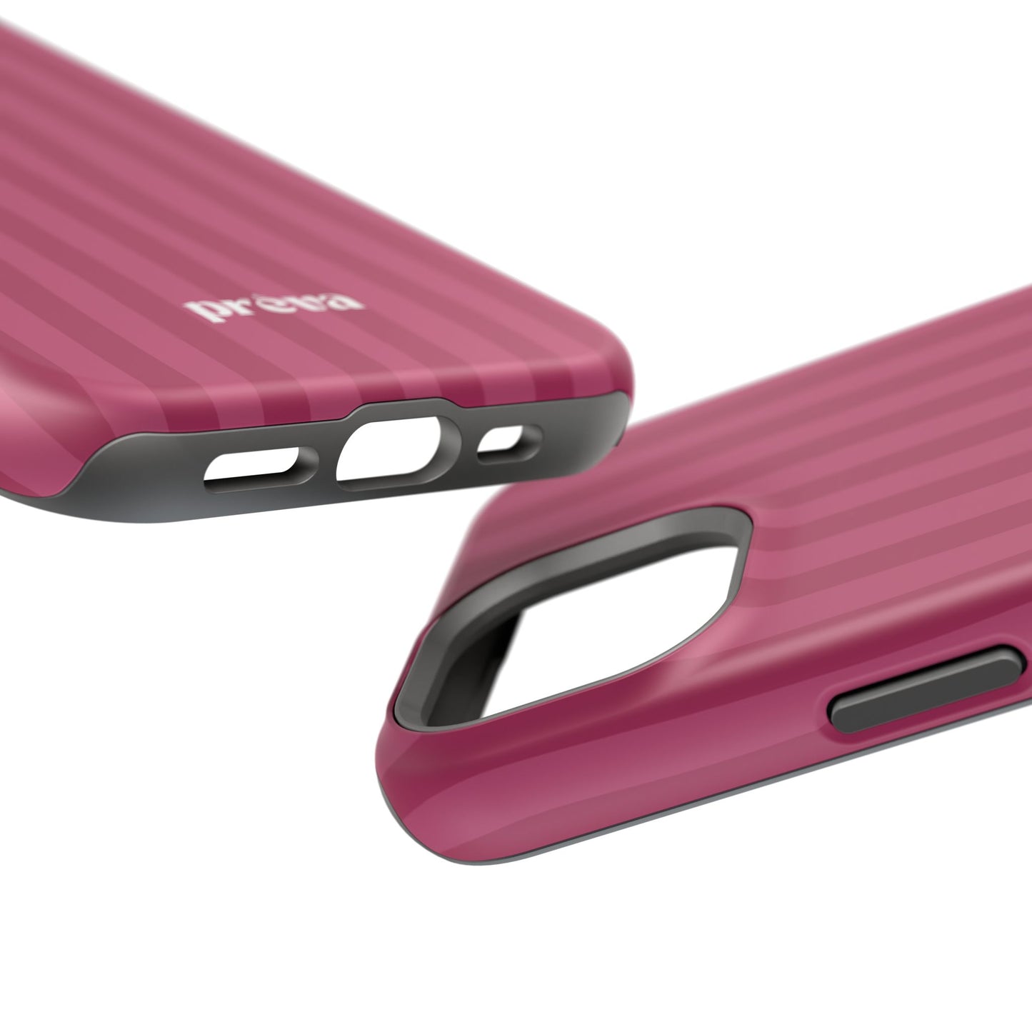 Magenta Stripes Phone Case