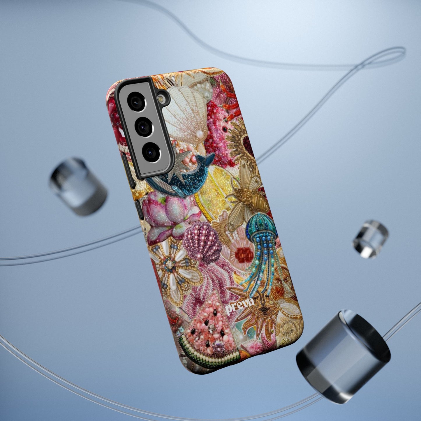 Floral Sea Collage Phone Case