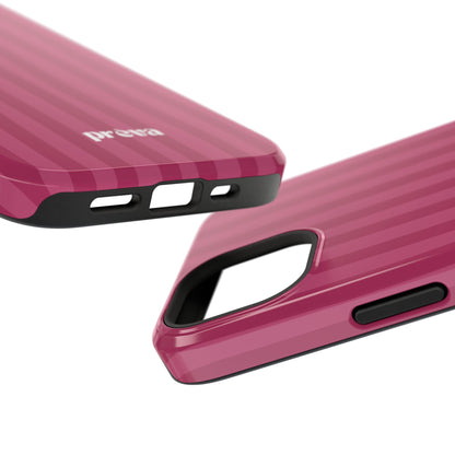 Magenta Stripes Phone Case