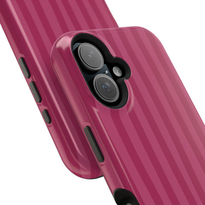 Magenta Stripes Phone Case