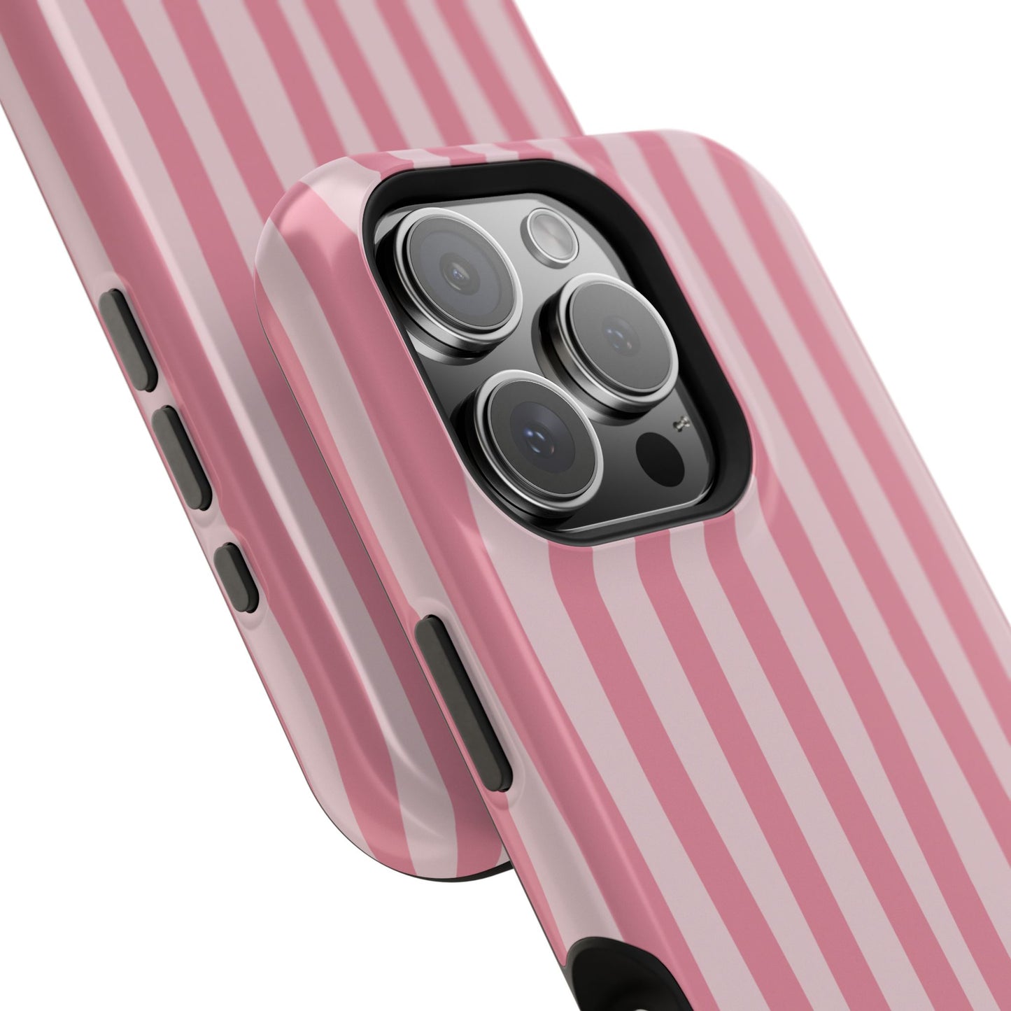 Pink Striped Phone Case