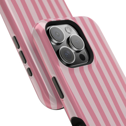 Pink Striped Phone Case