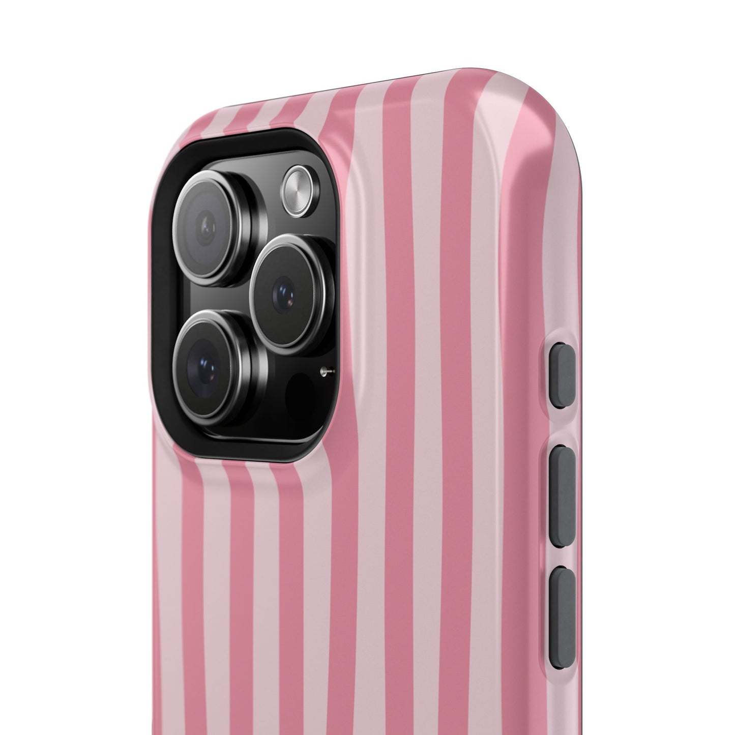 Pink Striped Phone Case