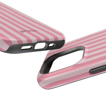 Pink Striped Phone Case
