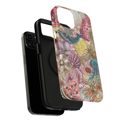 Floral Sea Collage Phone Case