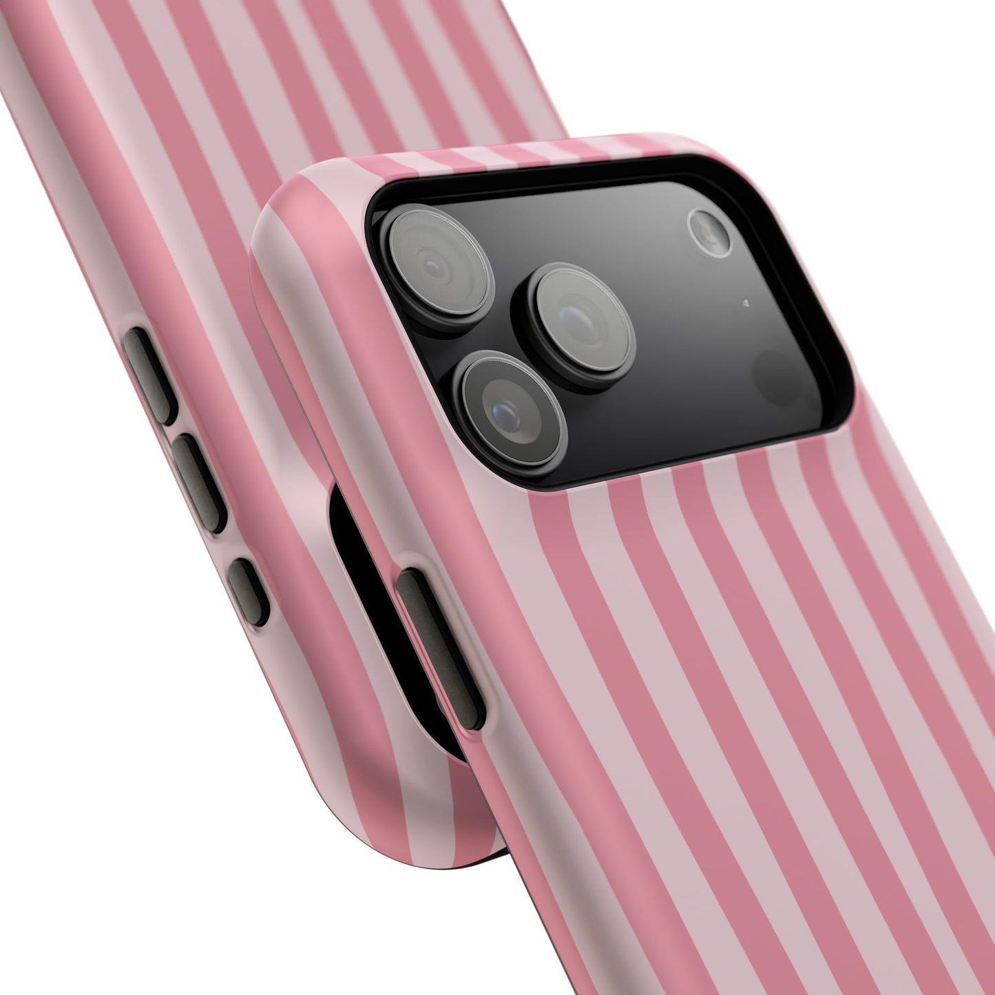 Pink Striped Phone Case