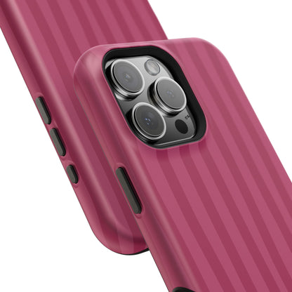 Magenta Stripes Phone Case