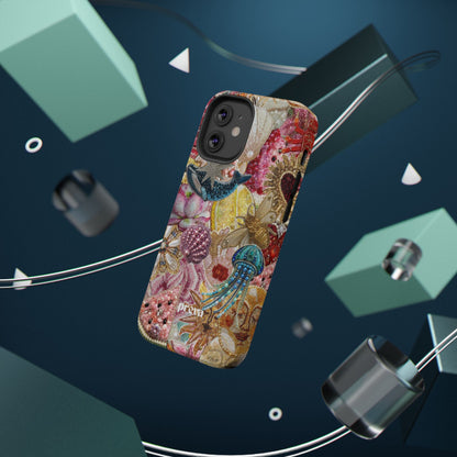Floral Sea Collage Phone Case