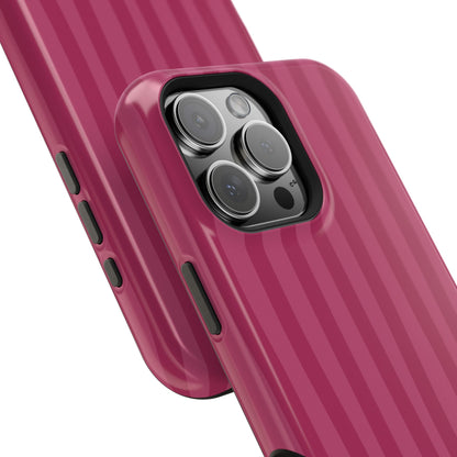 Magenta Stripes Phone Case