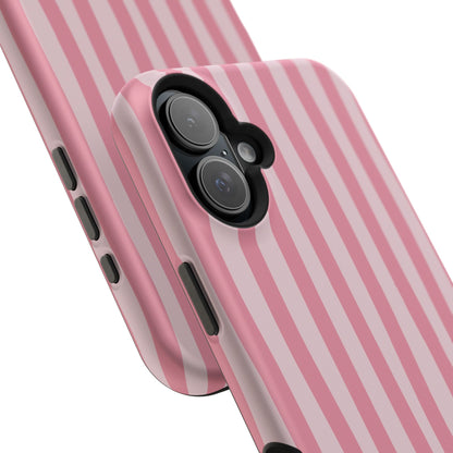 Pink Striped Phone Case