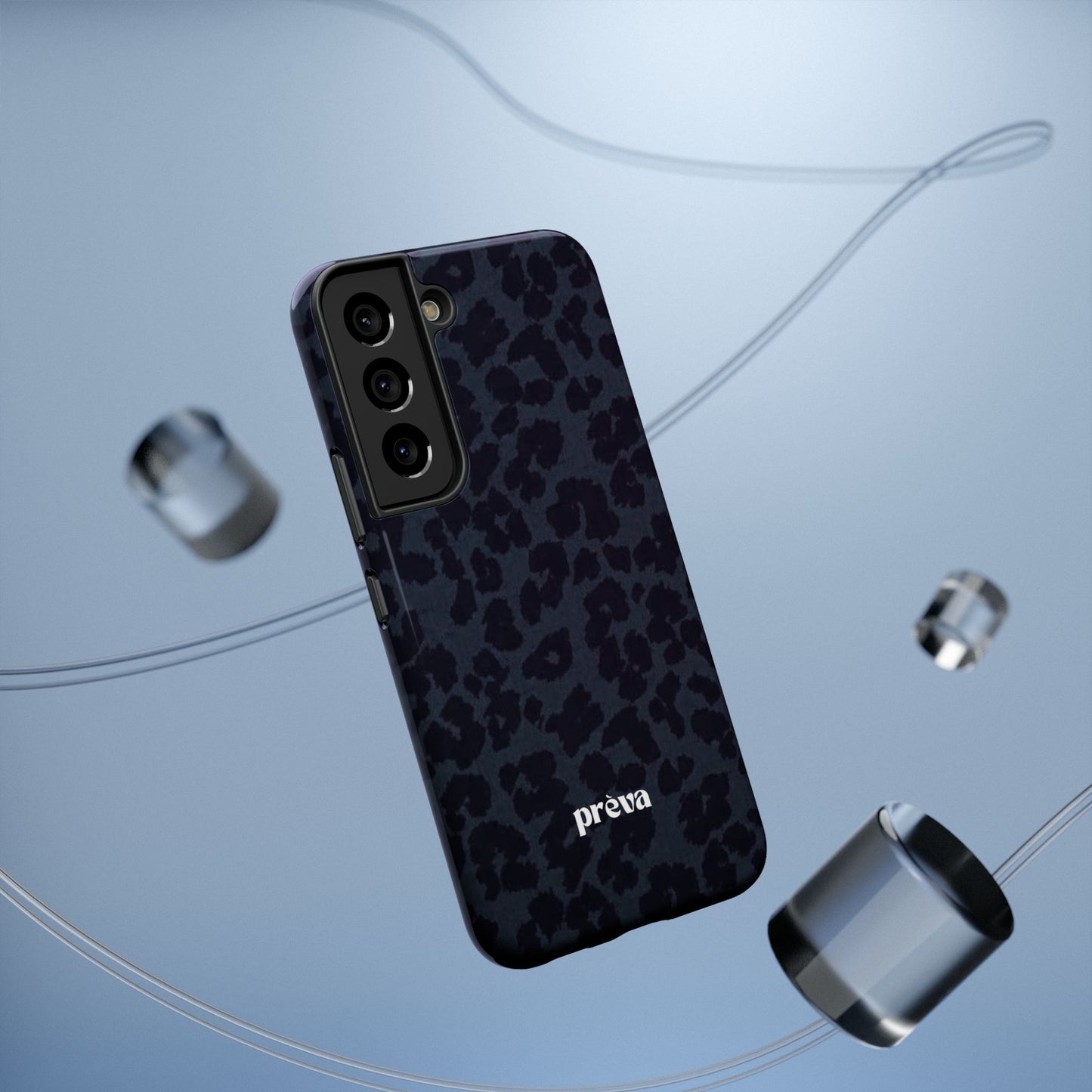Black Leopard Phone Case