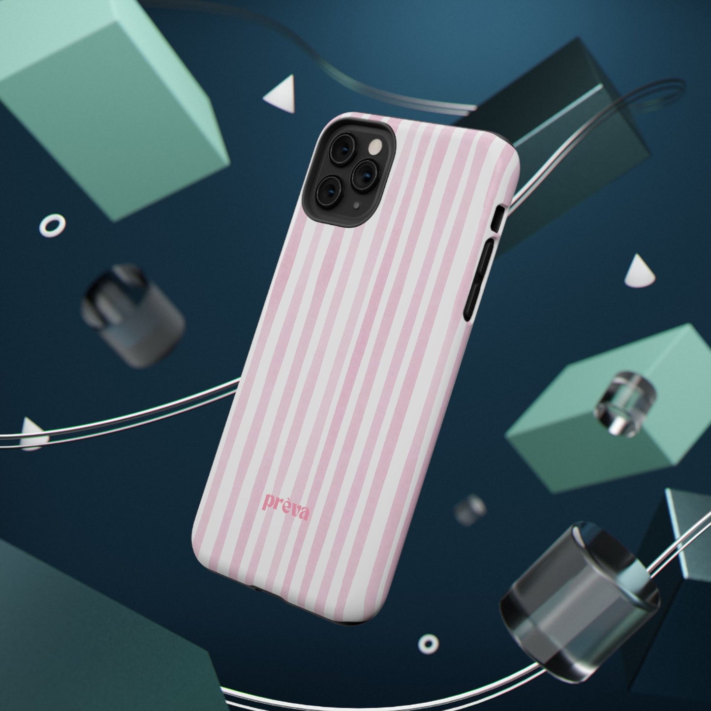 Pink Stripe Phone Case