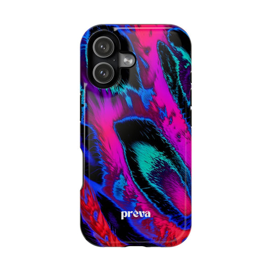 Neon Swirl Phone Case
