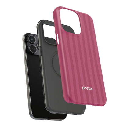 Magenta Stripes Phone Case