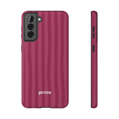 Magenta Stripes Phone Case