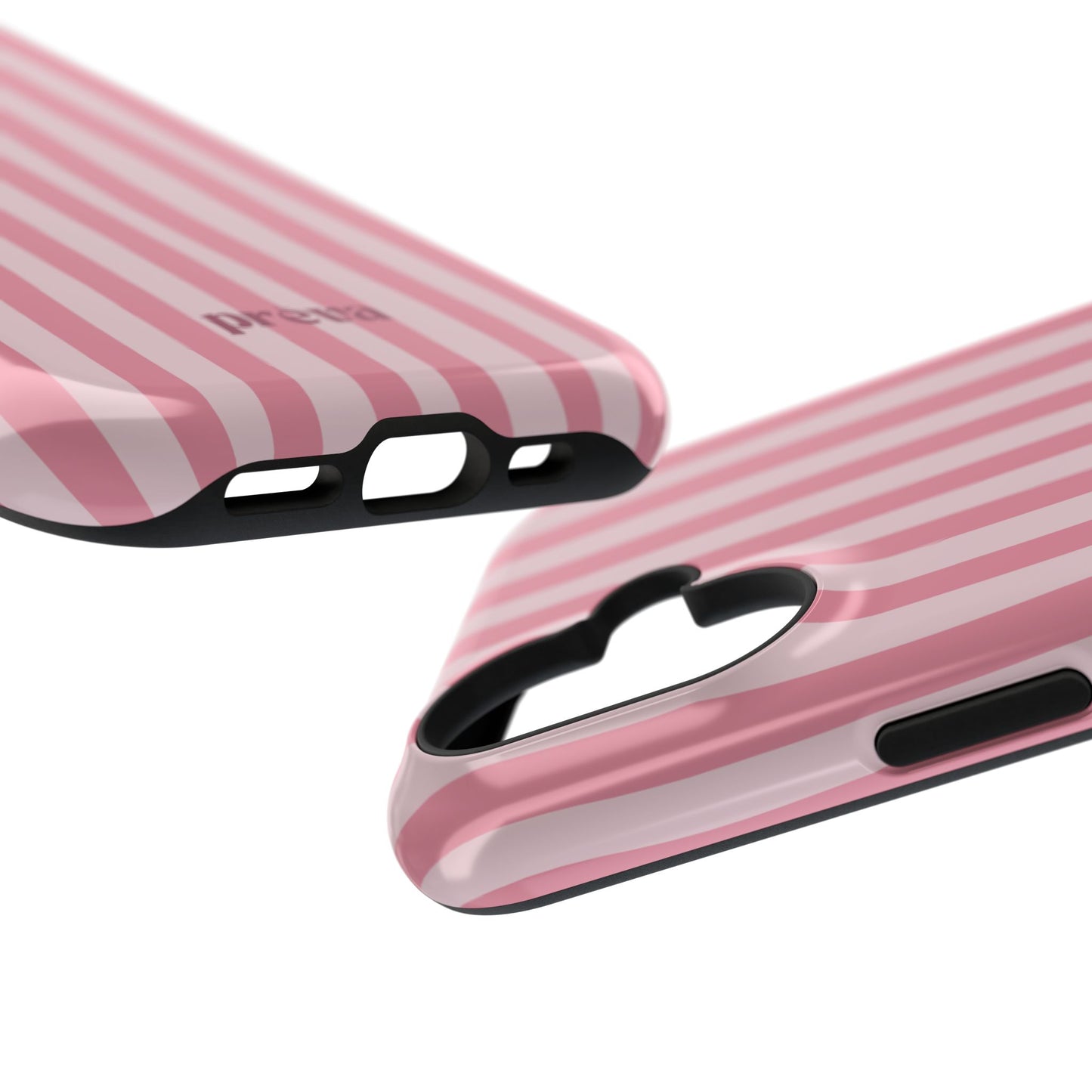 Pink Striped Phone Case
