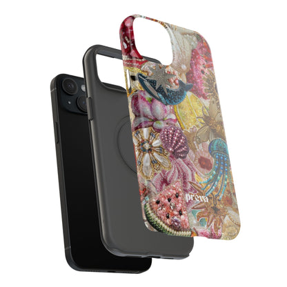 Floral Sea Collage Phone Case