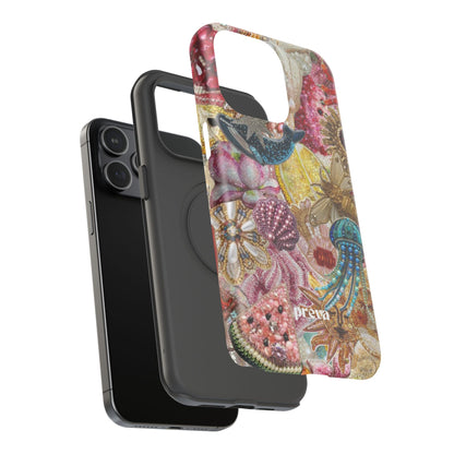 Floral Sea Collage Phone Case