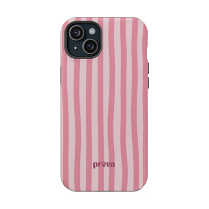 Pink Striped Phone Case