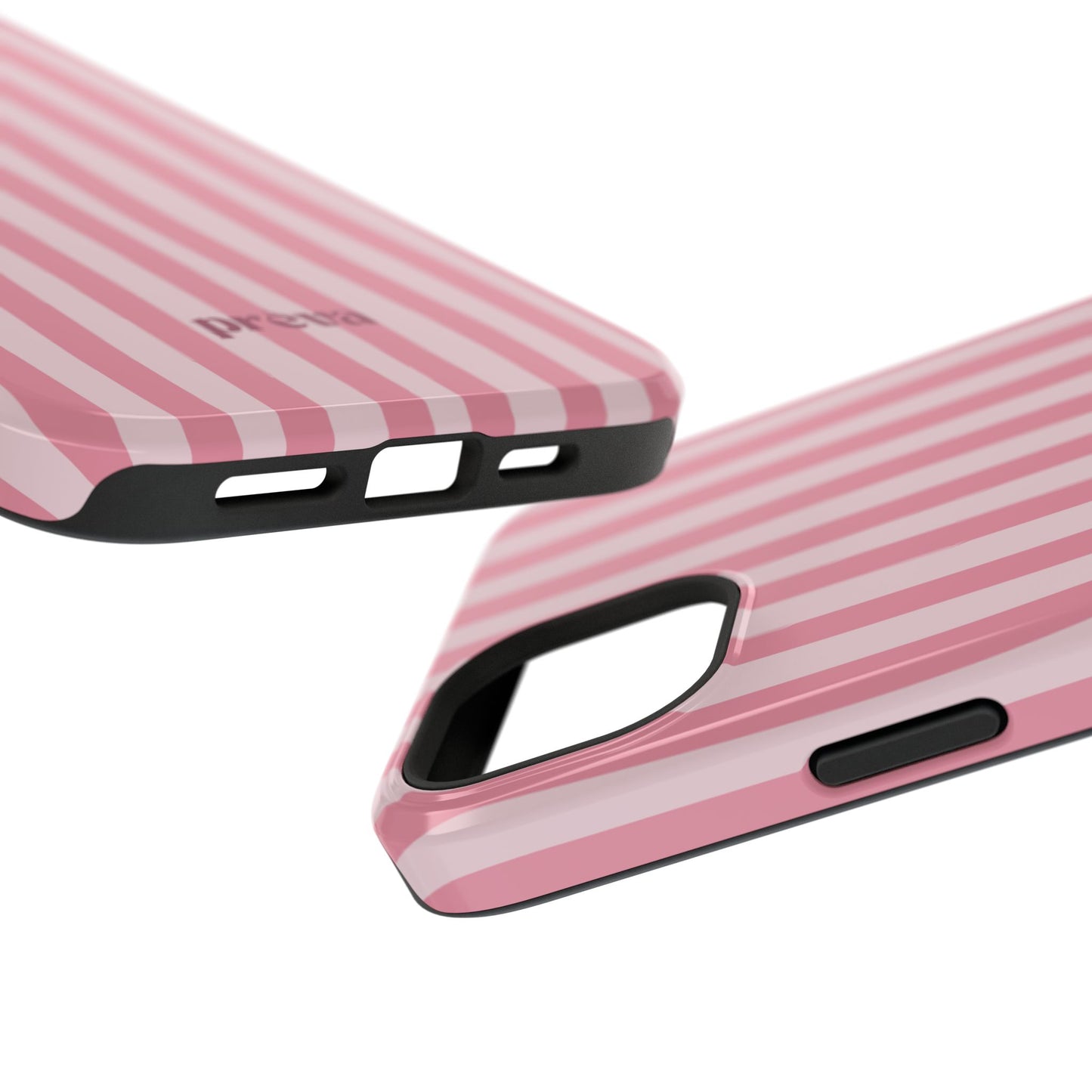 Pink Striped Phone Case