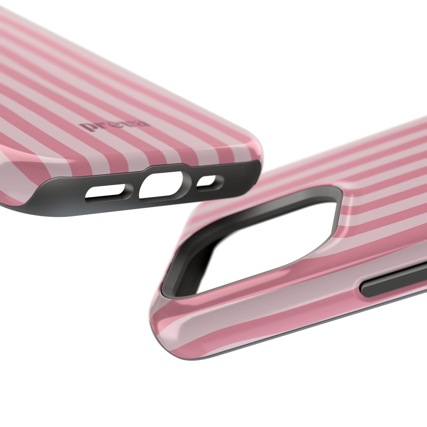 Pink Striped Phone Case