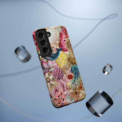 Floral Sea Collage Phone Case