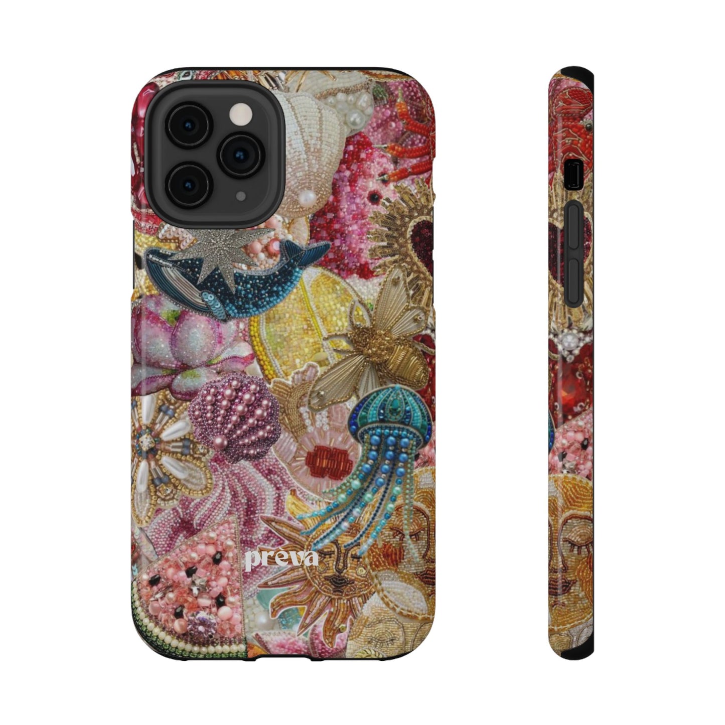 Floral Sea Collage Phone Case