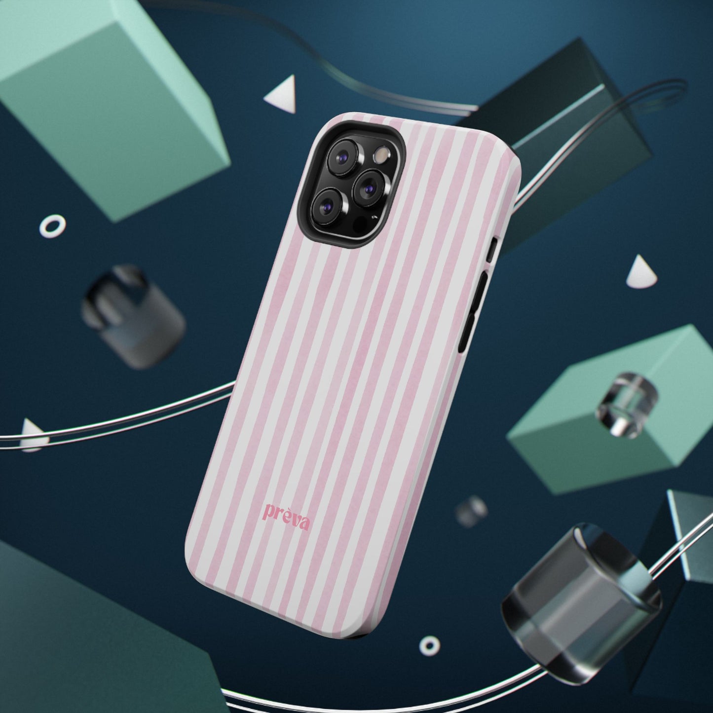 Pink Stripe Phone Case