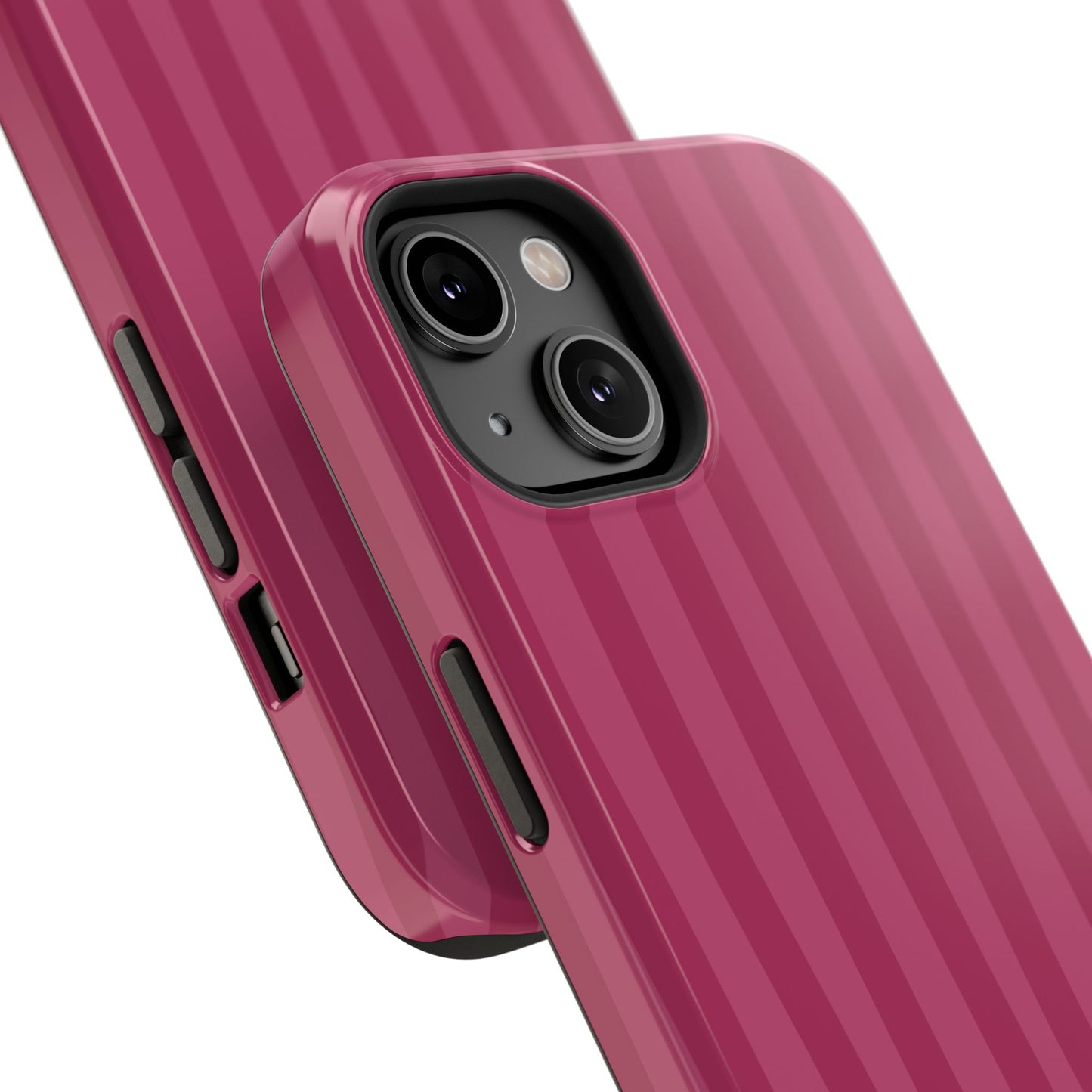 Magenta Stripes Phone Case
