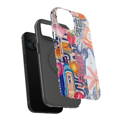 Tropical Beach Collage Phone Case