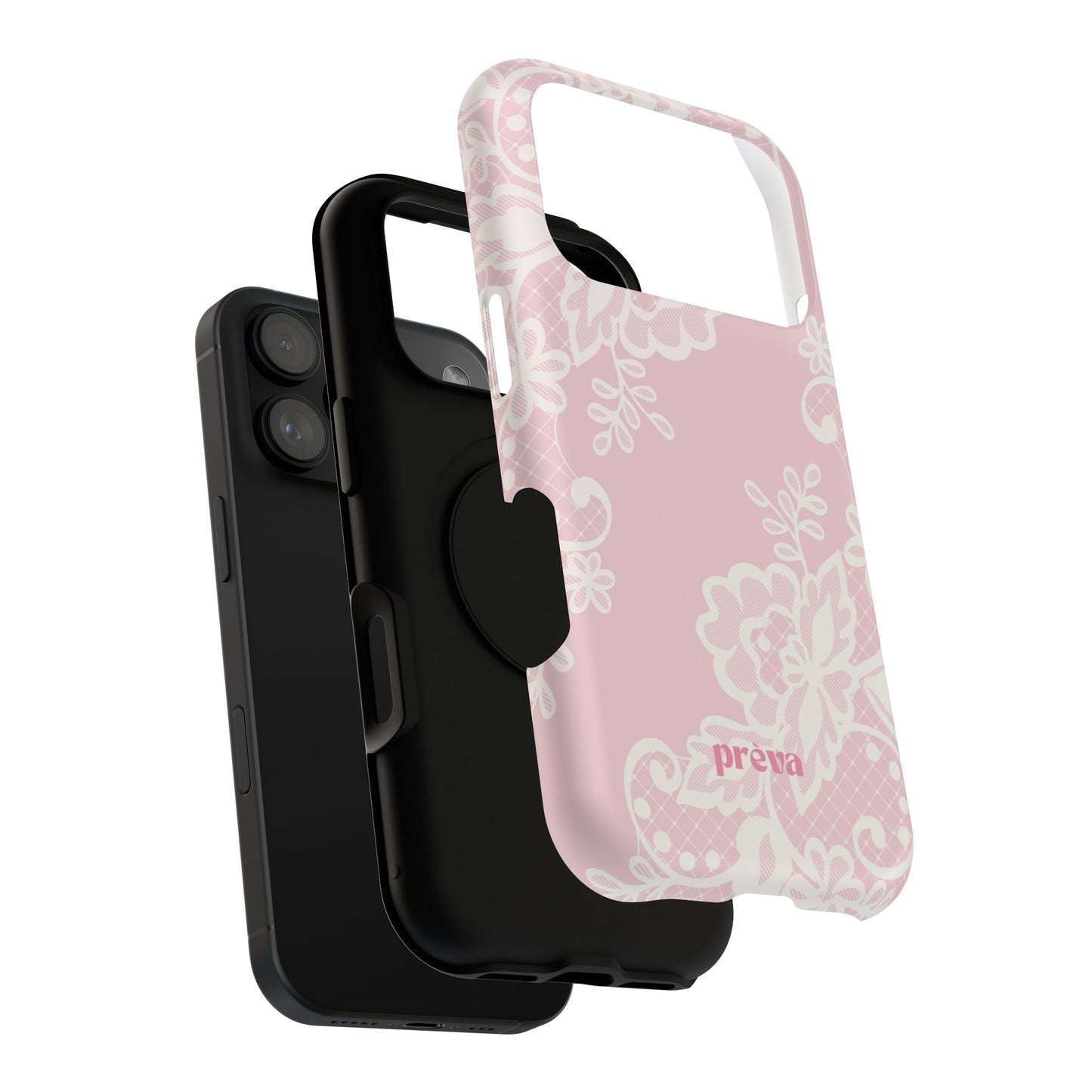Pink Lace x Rylee Phone Case