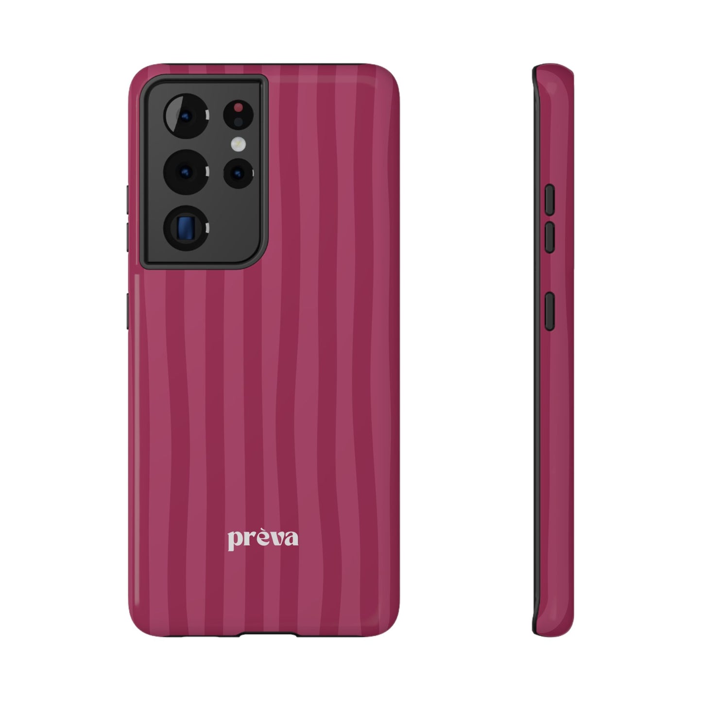 Magenta Stripes Phone Case