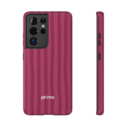 Magenta Stripes Phone Case