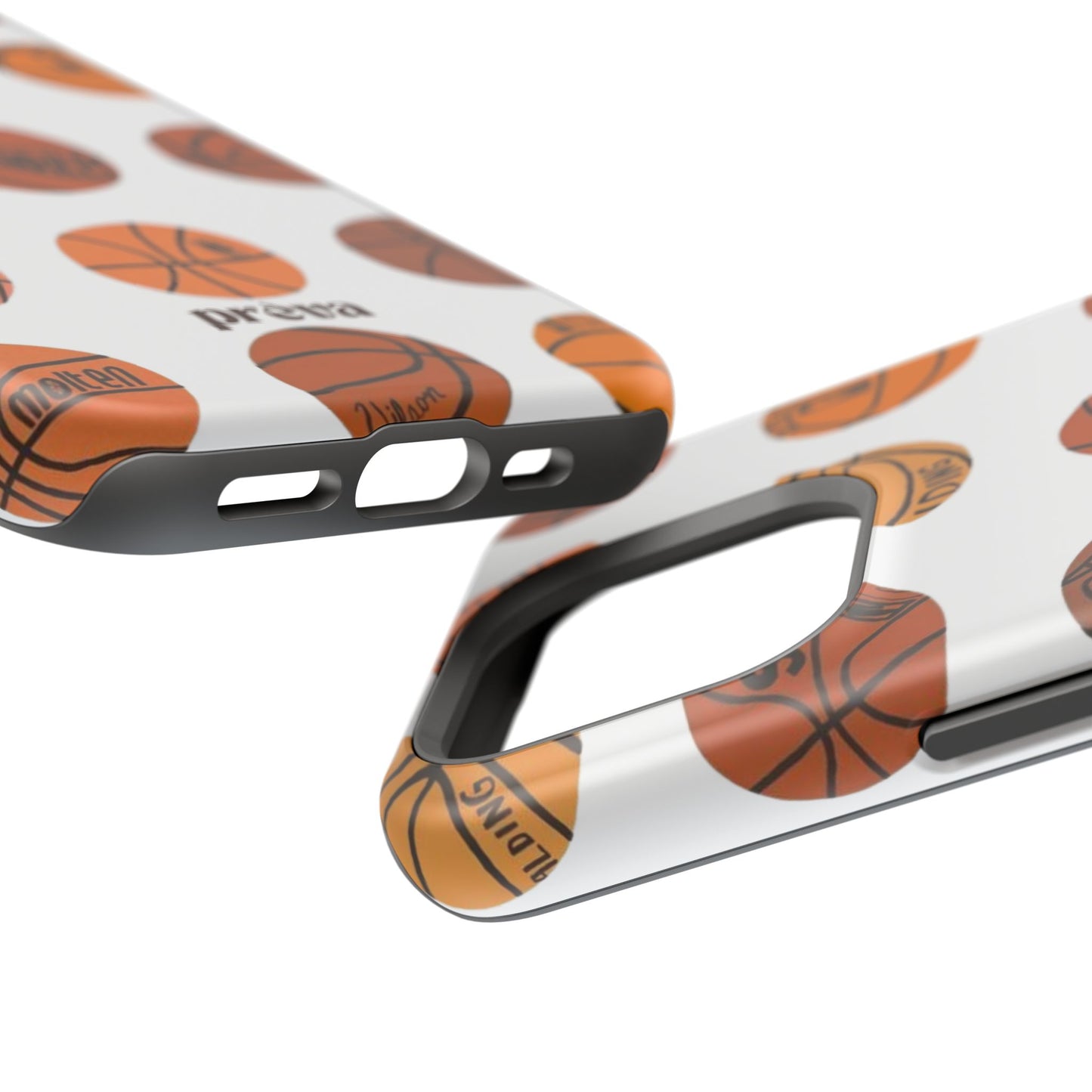 White Basketball Phone Case