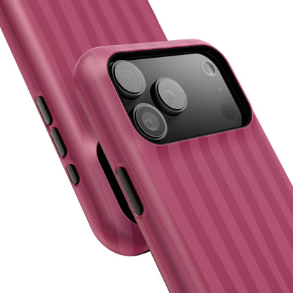 Magenta Stripes Phone Case
