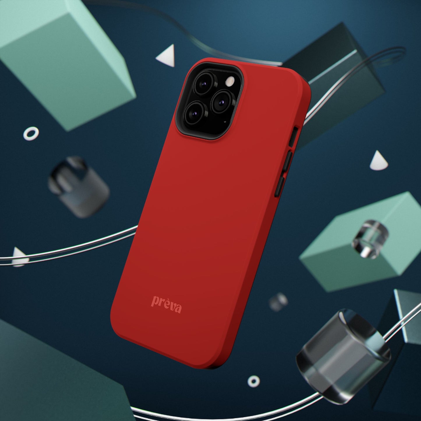 Bright Red Phone Case
