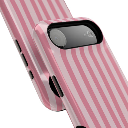 Pink Striped Phone Case